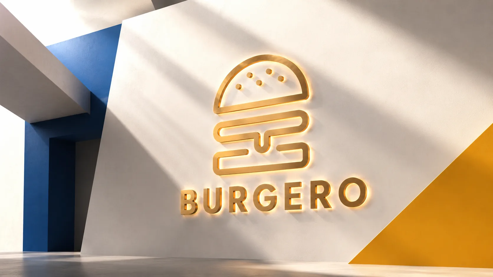 Burgero — Logo and Branding Case Study by Raghav Chopra